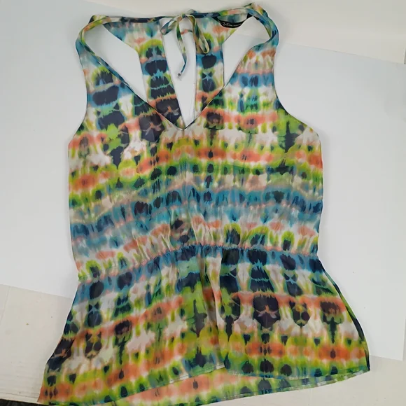 Multicolor Tie-Dye Women's Top - Picture 5 of 6